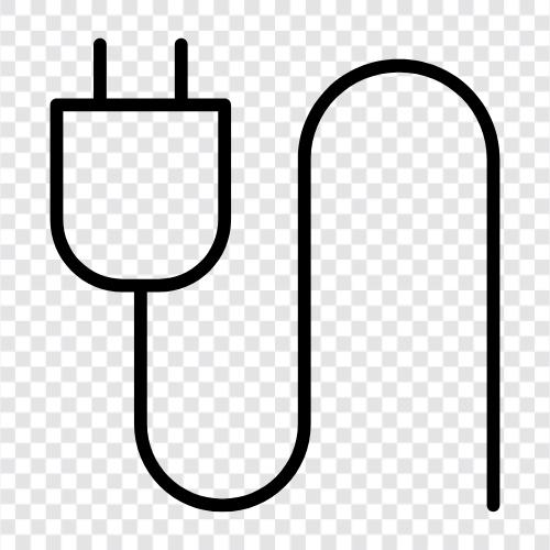 Stecker, USB, Strom, Aufladung symbol