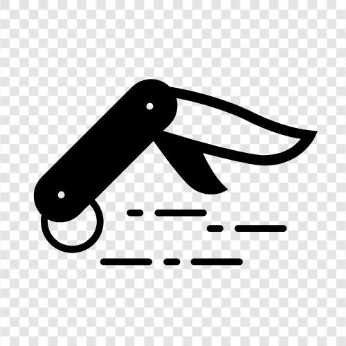 Taschenmesser Schärfer, Taschenmesser Scheide, Taschenmesser Werkzeug, Tasche symbol