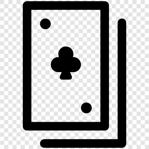 poker, card games, Cards Clubs icon svg