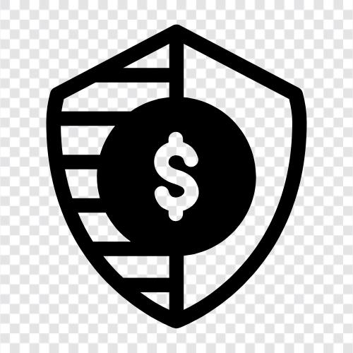 policy, coverage, rates, deductible icon svg