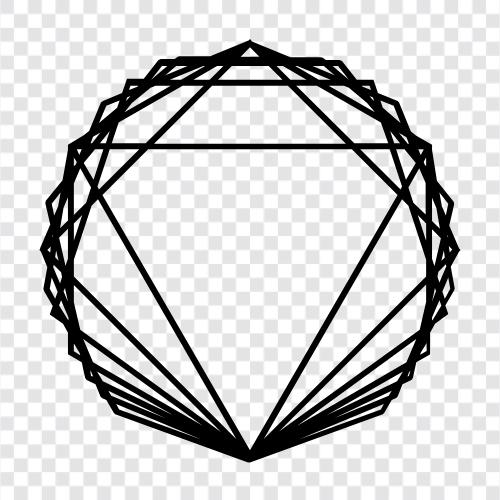 polygons, polygons in games, gaming, computer graphics icon svg