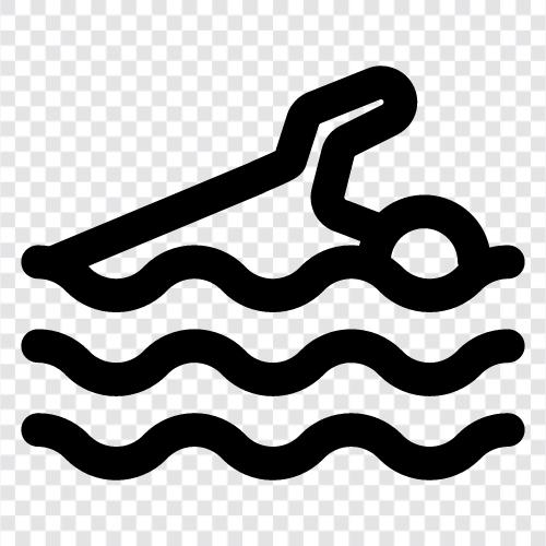 schwimmbad, olympisch, tauchen, schwimmkurse symbol