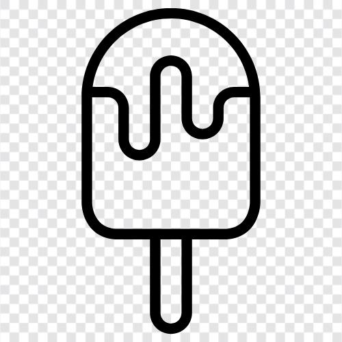 Popsicle stick, Popsicle stand, Popsicle maker, Popsicle icon svg