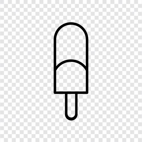 popsicles, frozen treats, sherbet, ice pop icon svg