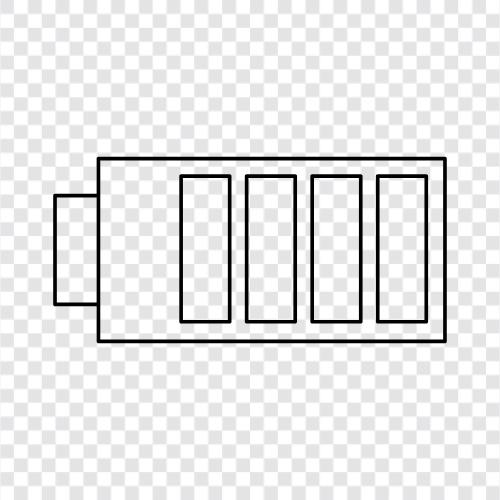 portabel, wiederaufladbar, Strom, Solar symbol