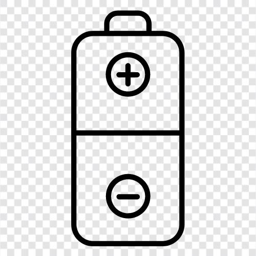 portable, charger, power, recharge icon svg