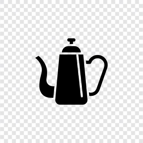 pot, teapot, tea, cups icon svg