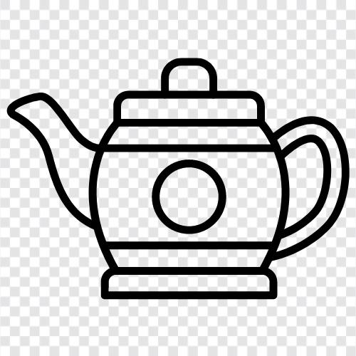 pot, teacup, cups, saucer icon svg