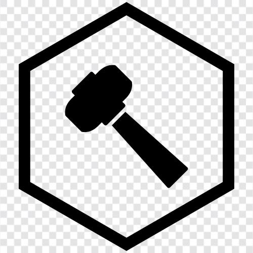 pound, mallet, tool, construction icon svg