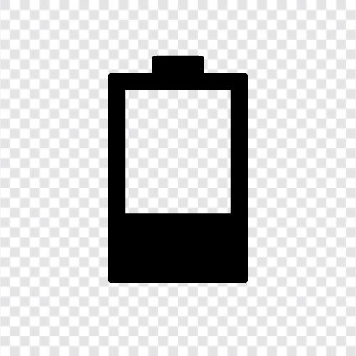 power, charger, storage, portable icon svg