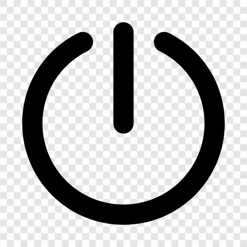 power off, shutdown, restart, restart computer icon svg