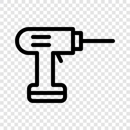 Power Tool, Hand Drill, Cordless Drill, Compact Drill icon svg