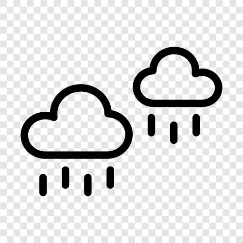 precipitation, weather, skies, clouds icon svg