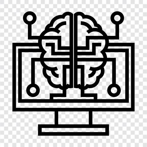 Прогнозирование, наука о данных, алгоритмы, нейронные сети Значок svg