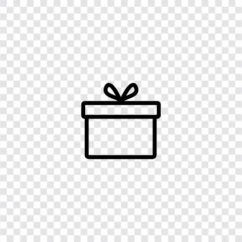 present, birthday, anniversary, thank you icon svg