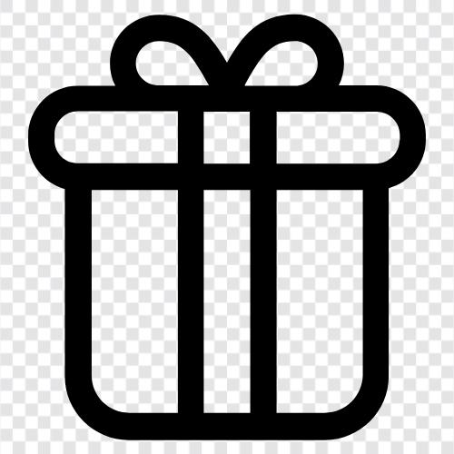 present, give, congratulations, happy icon svg