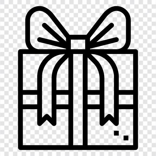 present, appreciation, special, unique icon svg