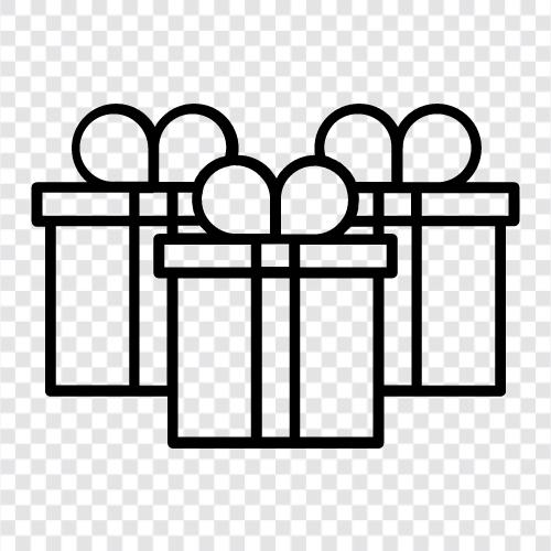 Geschenk, Geschenkkarte, Geschenkgutschein, Geschenktüte symbol