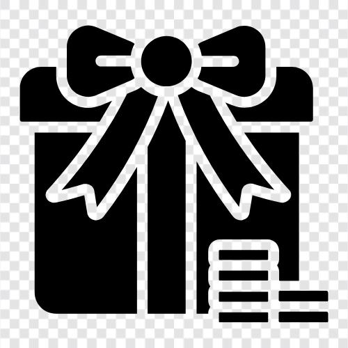 present, give, gift, send icon svg
