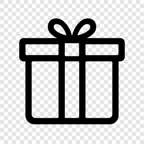 present, give, gift, birthday icon svg