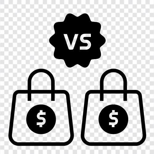 price comparison, product cost comparison, price comparisons, product price comparison icon svg