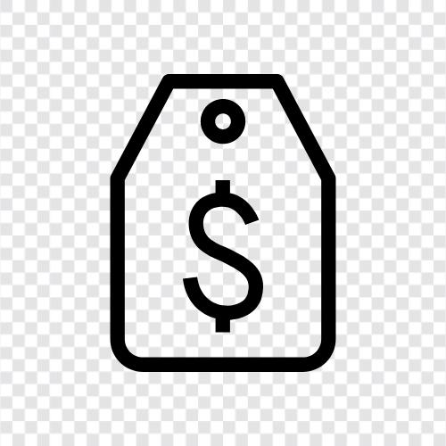 price, prices, cost, cost of icon svg