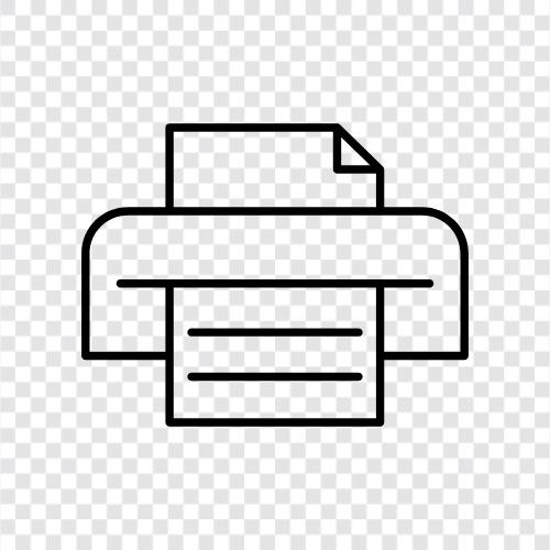 printer ink, printer toner, printer cartridge, printer repair icon svg