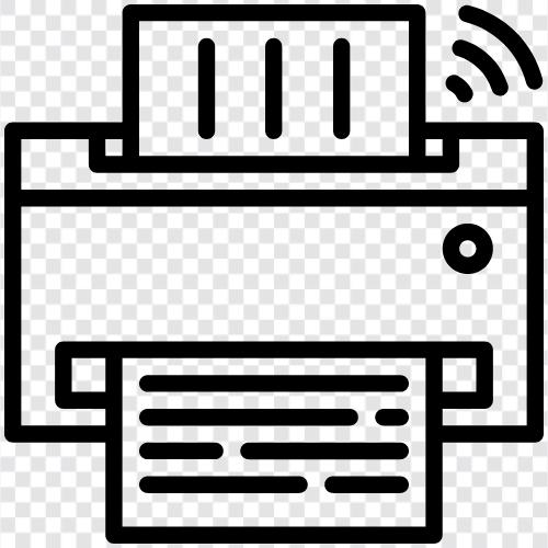 Drucker, Druckertinte, Tintenstrahldrucker, Laserdrucker symbol