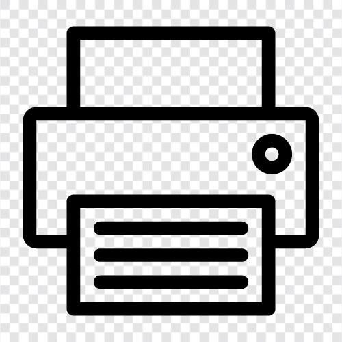 printer paper, HP printer, Canon printer, Epson printer icon svg