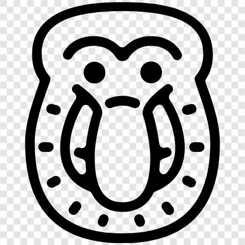 proboscis, face, animal, mammals icon svg