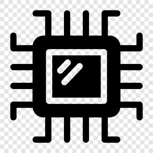 işlemci, merkezi işlem birimi, CPU çekirdekleri, çekirdekler ikon svg