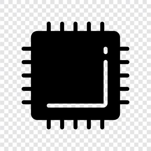 processor, central processing unit, CPU speed, performance icon svg