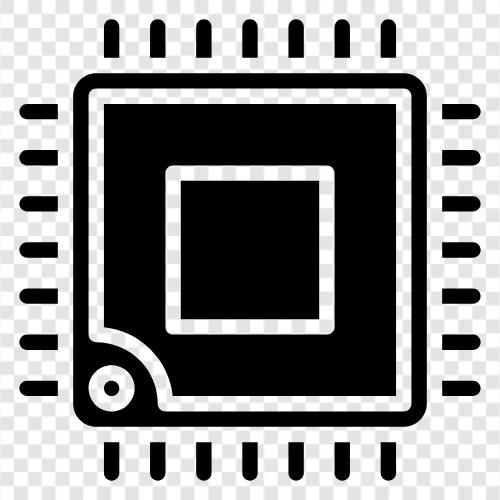 processors, central processing unit, microprocessor, motherboard icon svg