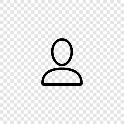 Profilbuilder, OnlineProfil, OnlinePräsenz, OnlineVernetzung symbol