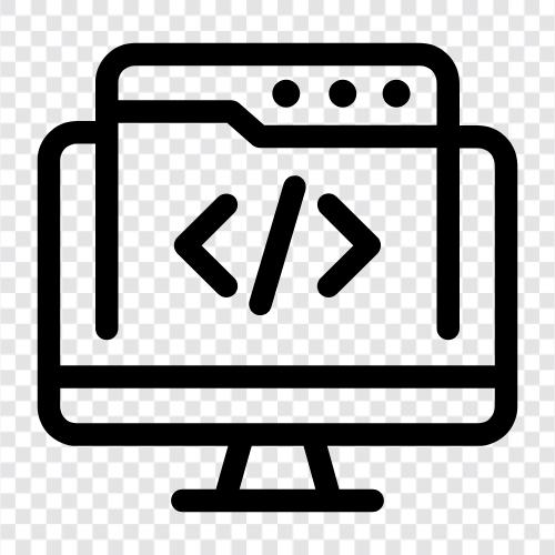 programming, software, coding language, programming language icon svg