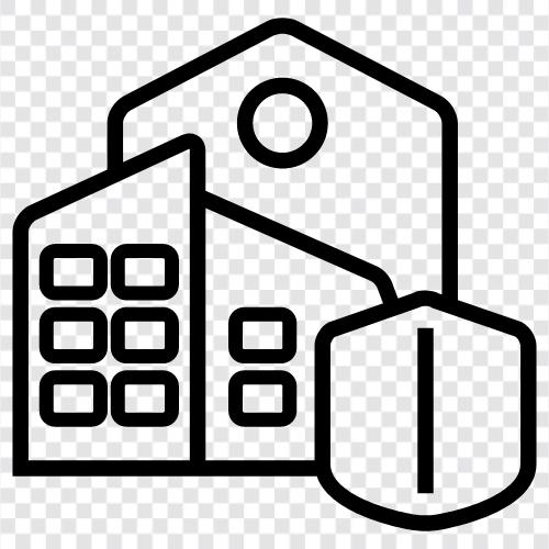 property insurance, property insurance companies, property insurance quotes, property insurance rates icon svg