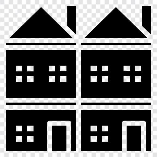 property, real estate, rental, housing icon svg