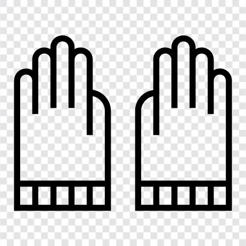 protect your hands, keep your hands warm, winter gloves, work Gloves icon svg