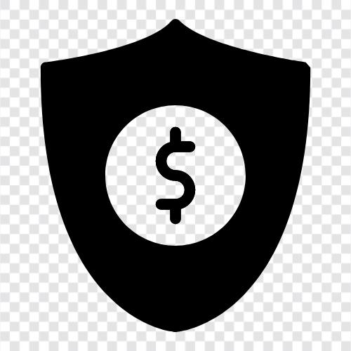 Protect Your Money, Keep Your Money Safe, Safeguard Your Money, Money Protect icon svg
