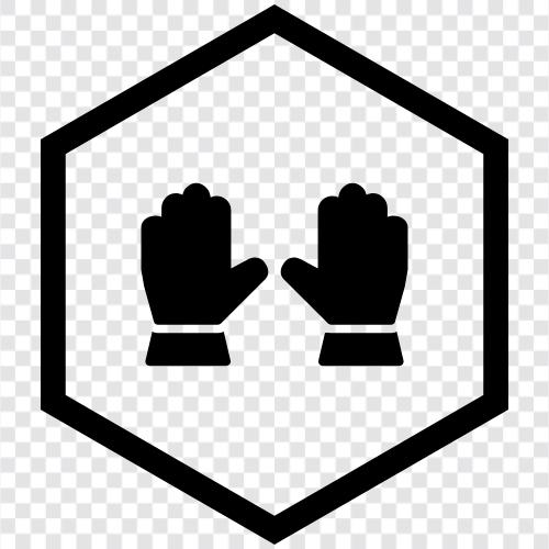 protection, warmth, dexterity, Gloves icon svg