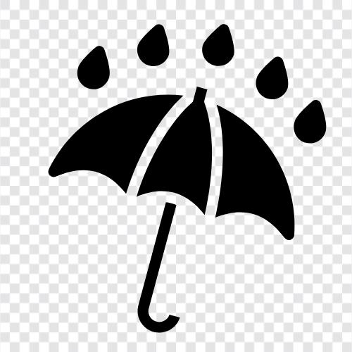 Защита, дождь, прикрытие, зонтик Значок svg