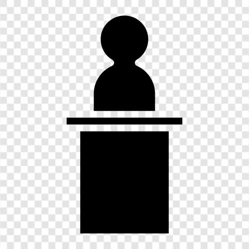 public speaking, speaking, give, presentation icon svg