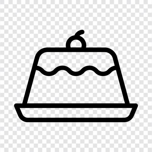 pudding icon svg