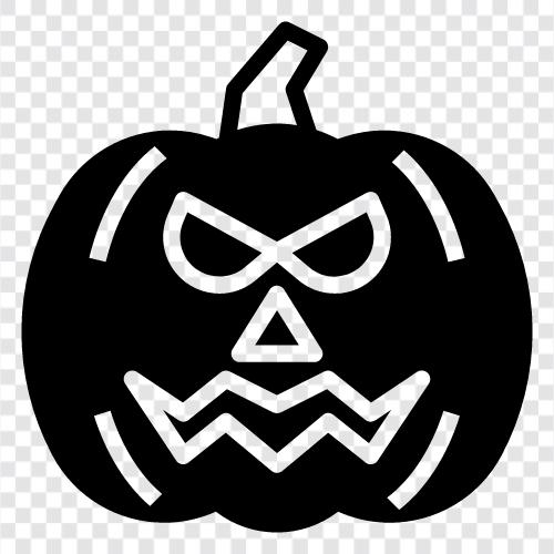 balkabağı, oyulmuş, jacko -lantern, halloween ikon svg