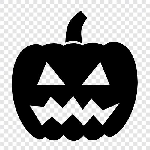 pumpkin, carving, spooky, Halloween icon svg