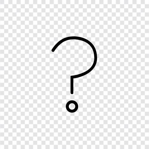 punctuation mark, interrogative, questioning, inquiry Значок svg