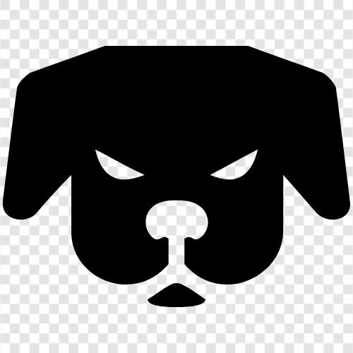 puppies, dog breeds, dog training, dog food icon svg