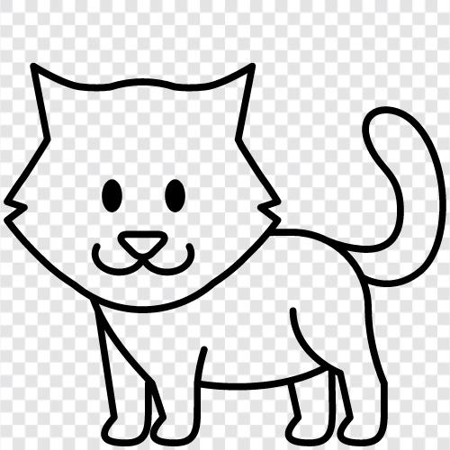 purrs, meows, slaps, scratches icon svg