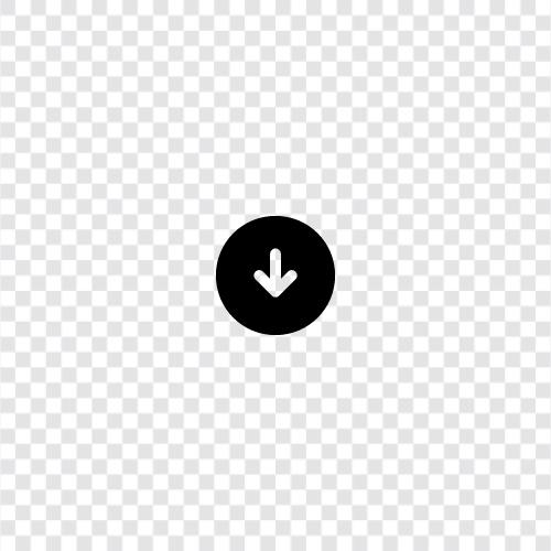 push button, release button, power button, down button icon svg