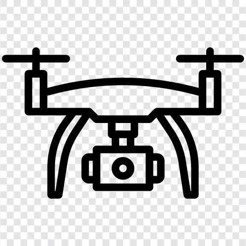 Quadcopter Kamera, Luftaufnahmen, unbemanntes Luftfahrzeug, unbemanntes Luftsystem symbol